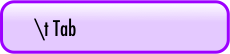 \t Tab